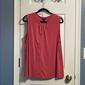 Banana Republic XL sleeveless pink top blouse